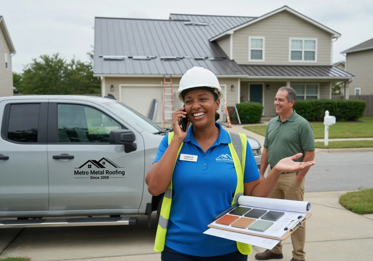 Storm Damage Metal Roof Repair in Robertsville, MO